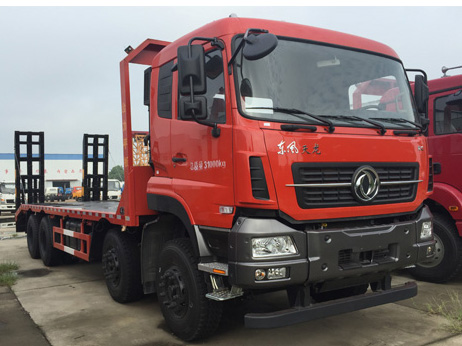 國五東風天龍前四后八平板車